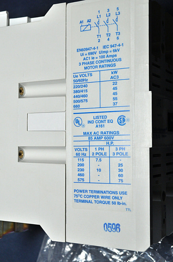 Cutler-hammer ce15ln3 contactor
