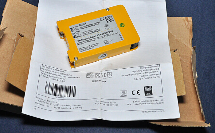 Bender ir125y-4
