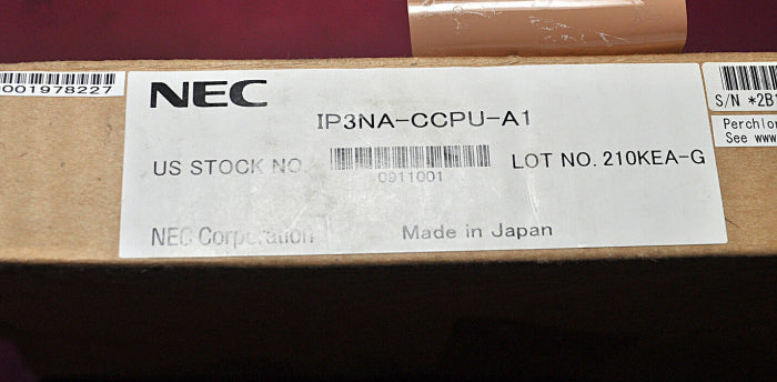 Nec Corporation Ip3Na-ccpu-a1 Central Processor Blade Module