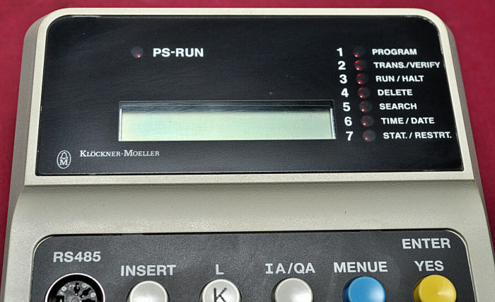 Klockner-moeller prg 3 hand held programmer