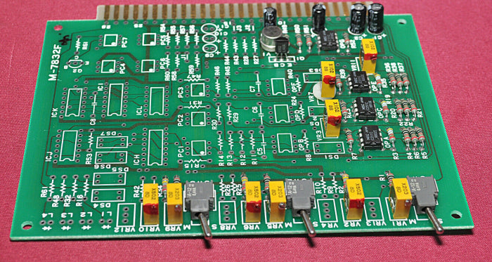 Musasino M-7832F Printed Circuit Board