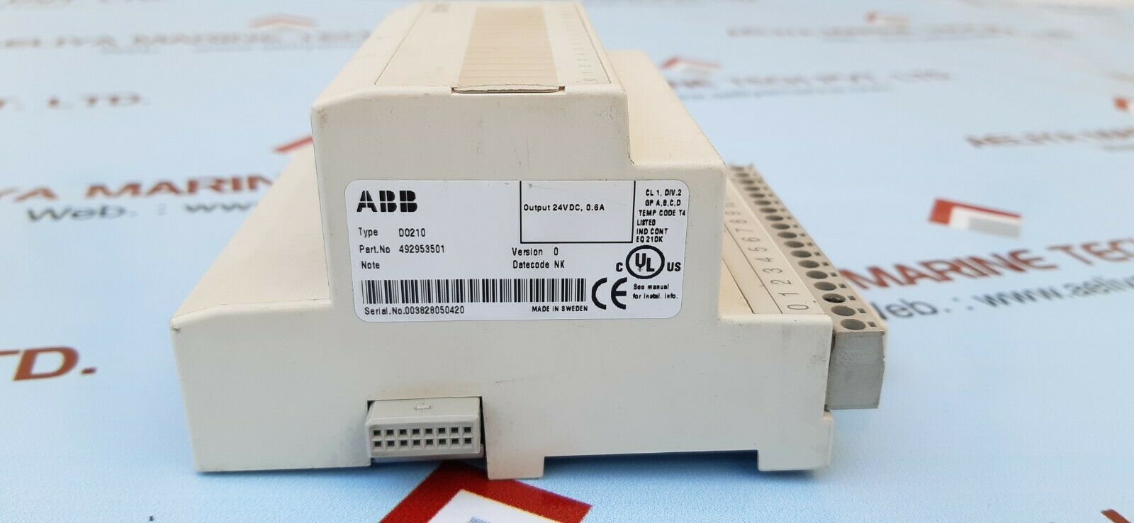 Abb Do210 Digital Output Module 492953501