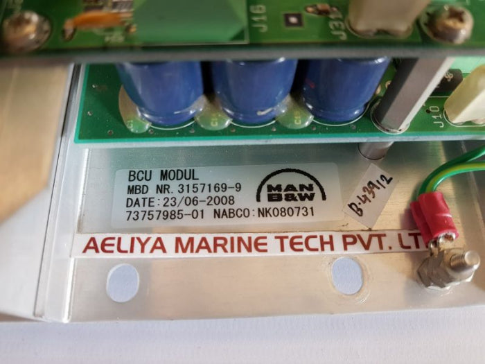Man b&w 3157169-9 backup control unit