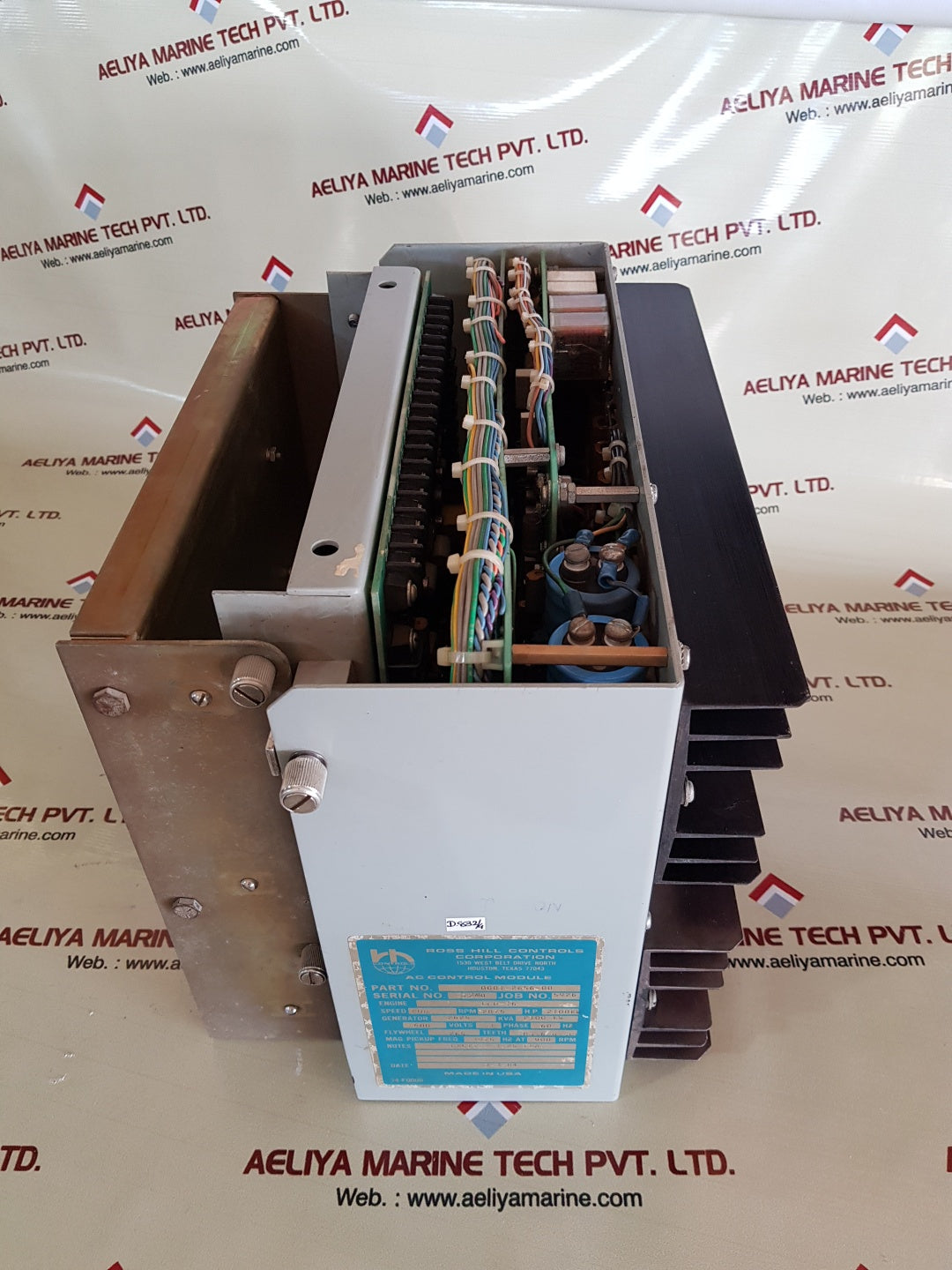 ROSS HILL 0001-2656-00 3 Phase AC Control Module EMD-16 600V 60HZ