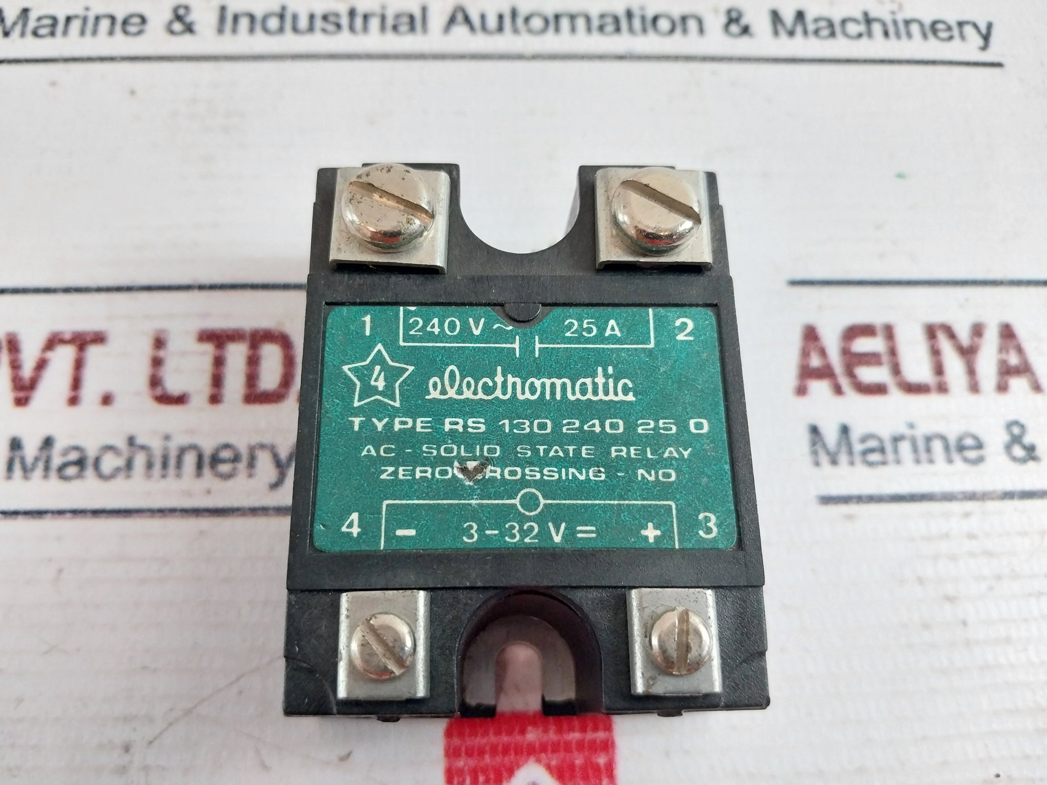 Electromatic Rs 130 240 25 0 Ac-solid State Relay