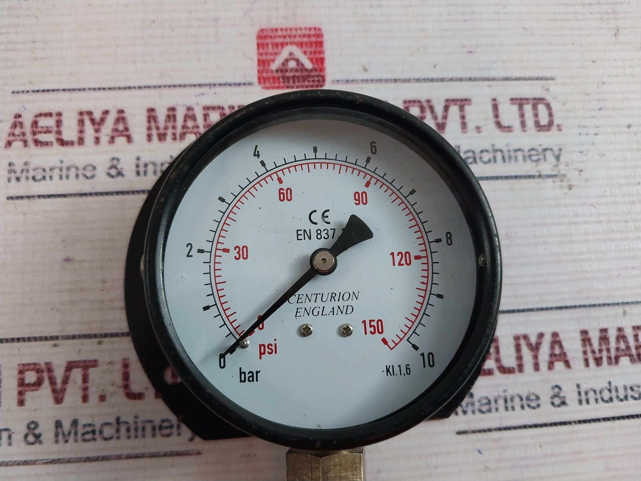 Centurion En 837.1 Pressure Gauge 0-150Psi
