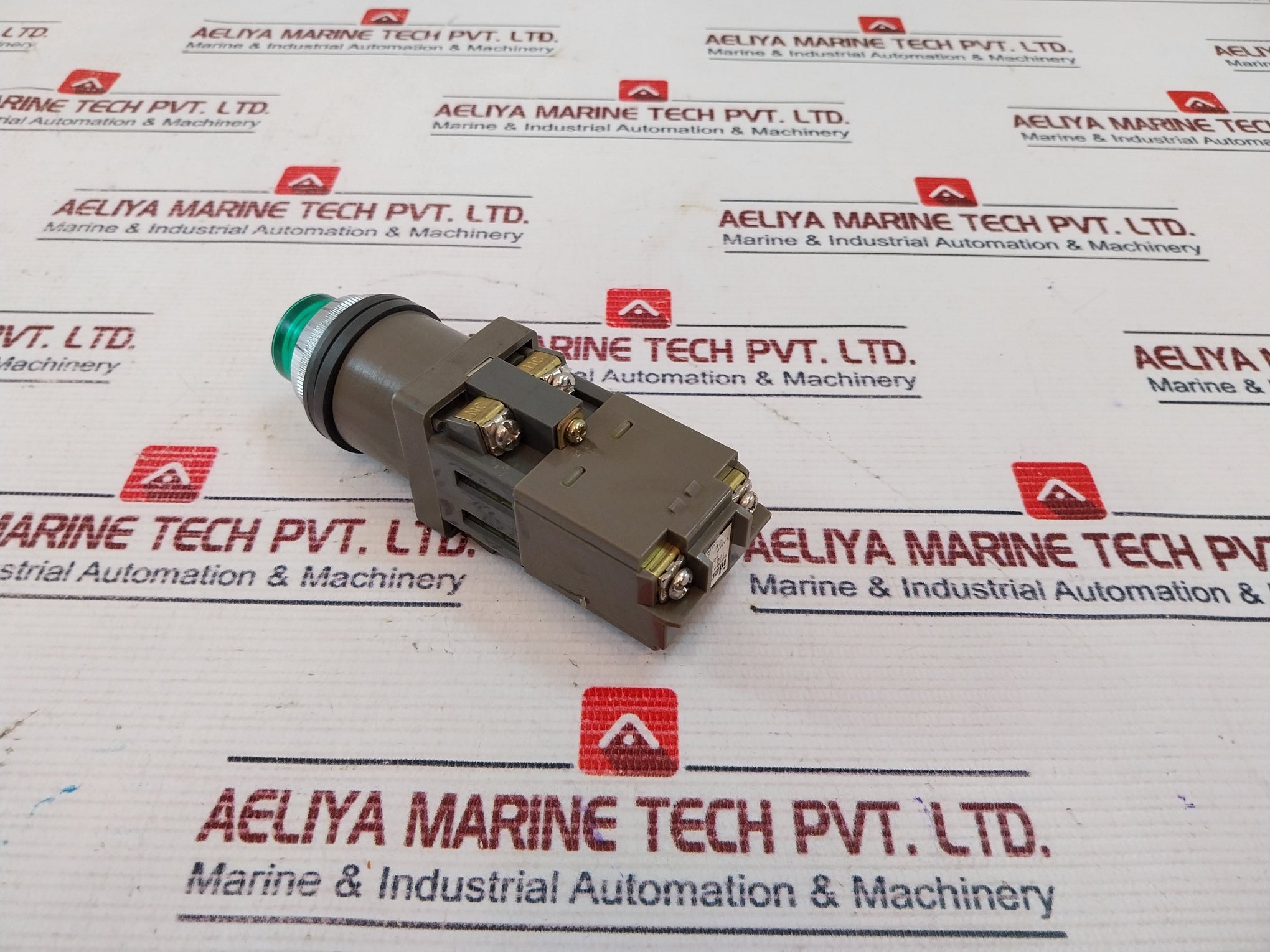 Idec 13931P Green Pushbutton Switch 100/110V