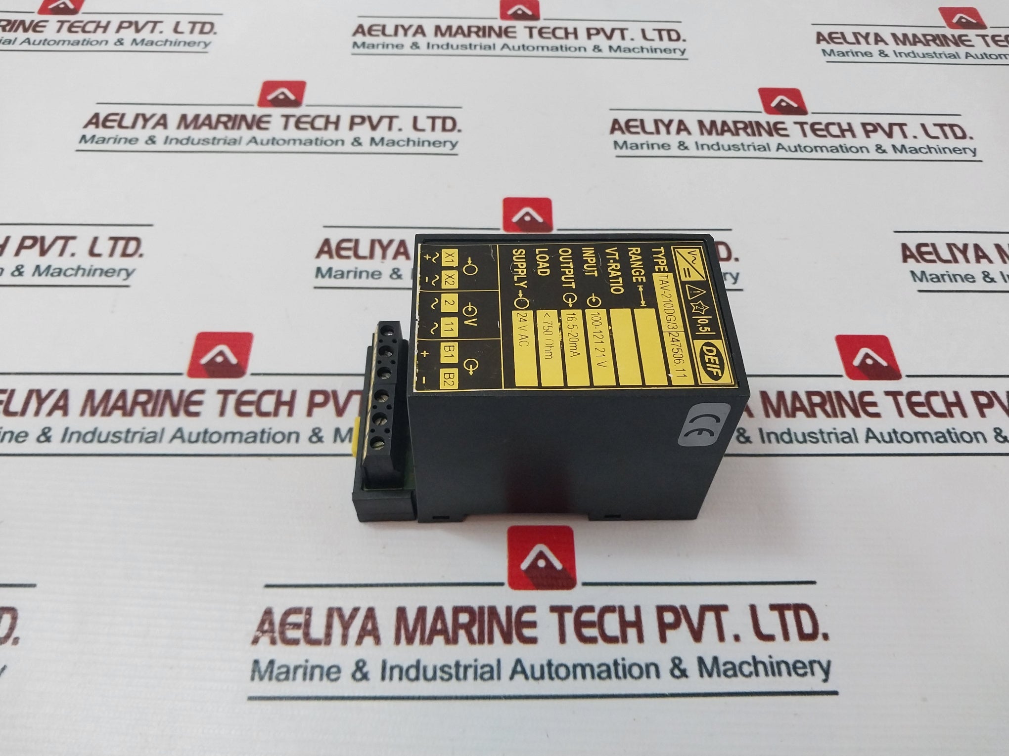Deif Tav-210Dg/3 Single Function Transducer 100-121.21V 16,5-20 Ma