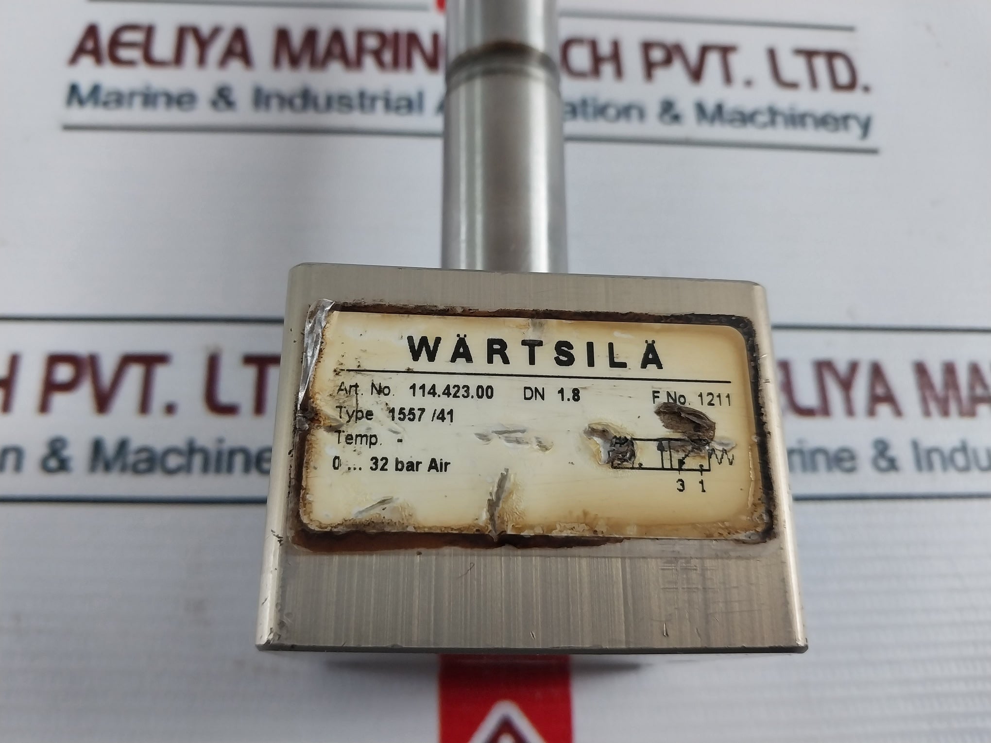 Wartsila 114.423.00 Solenoid Valve 1557/41 0-32 Bar Air