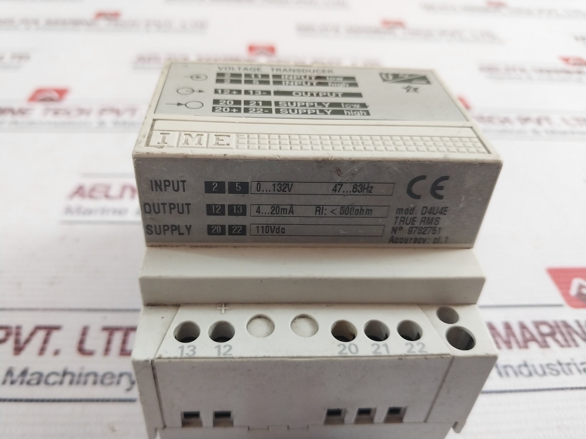 Ime D4U4E Voltage Transducer 110V Dc