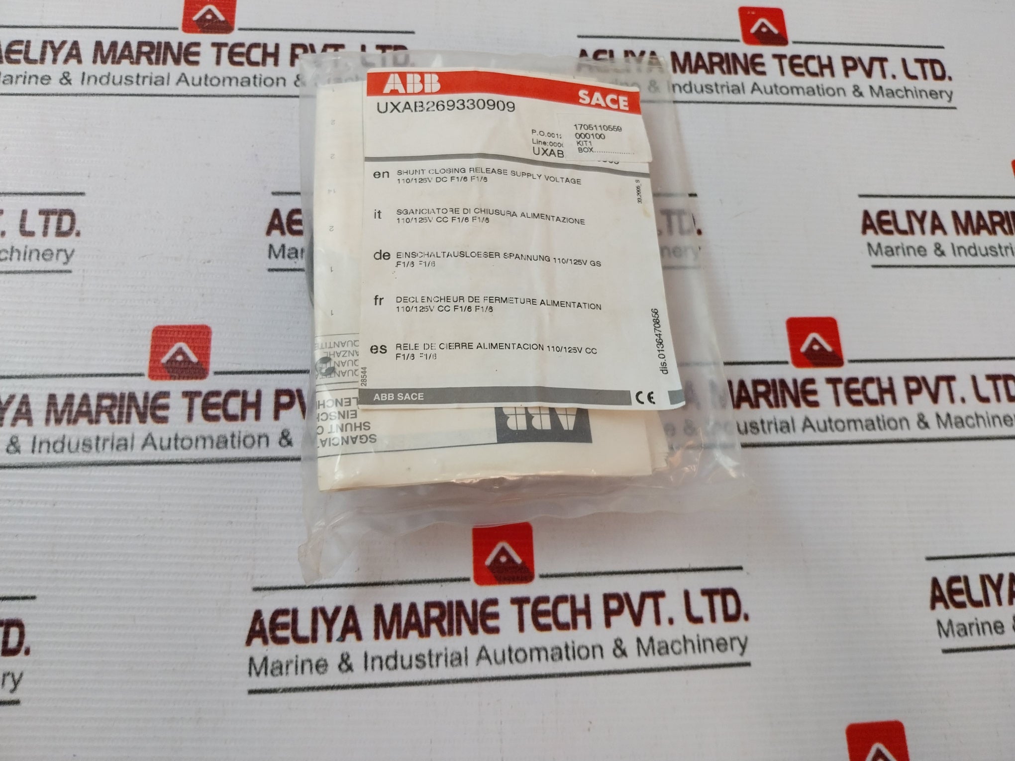 Abb Swg952.002.0131 Closing Coil Kit Uxab269330909 500Vac