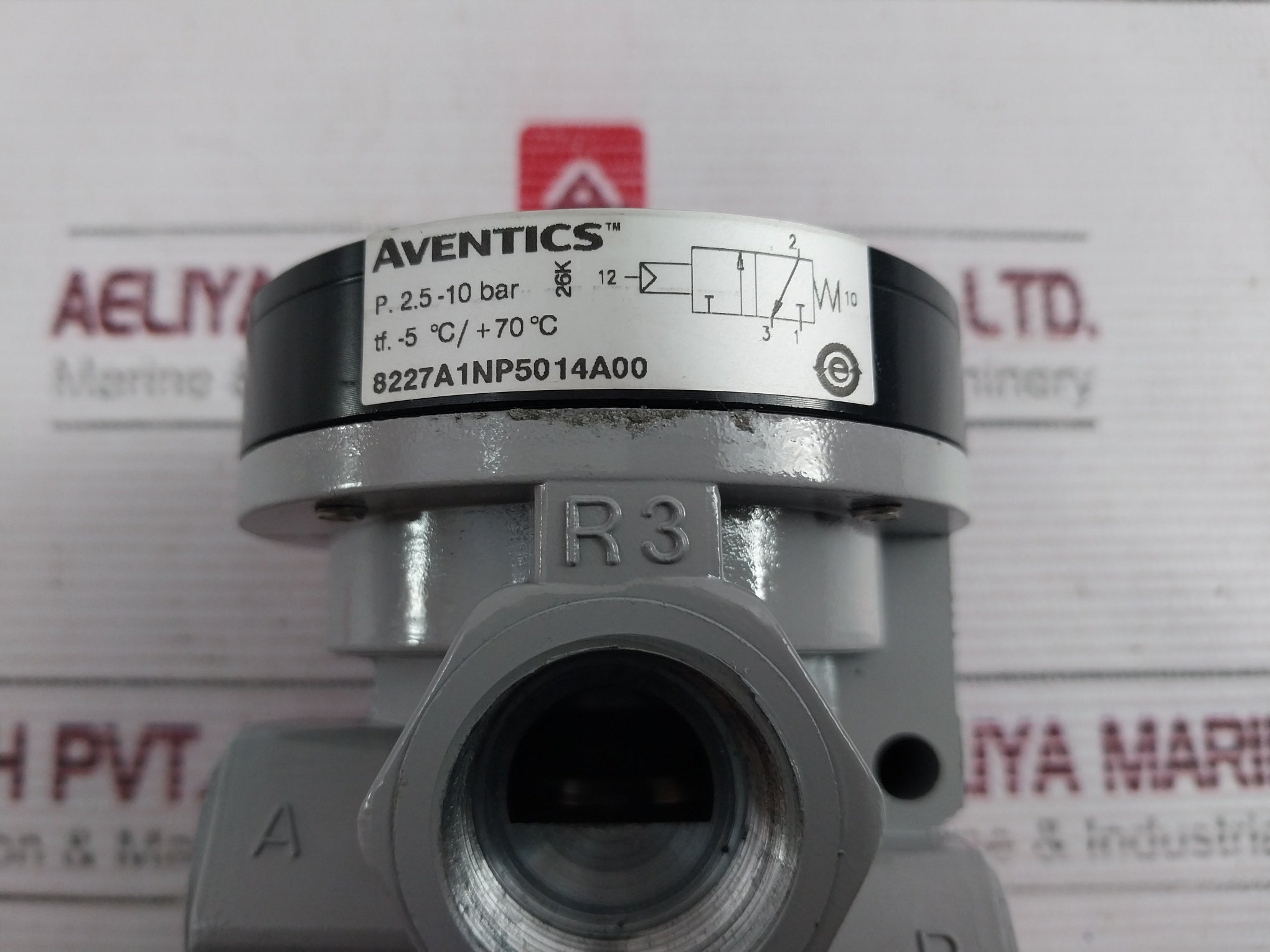 Aventics 8227A1Np5014A00 Air-pilot Poppet Valve