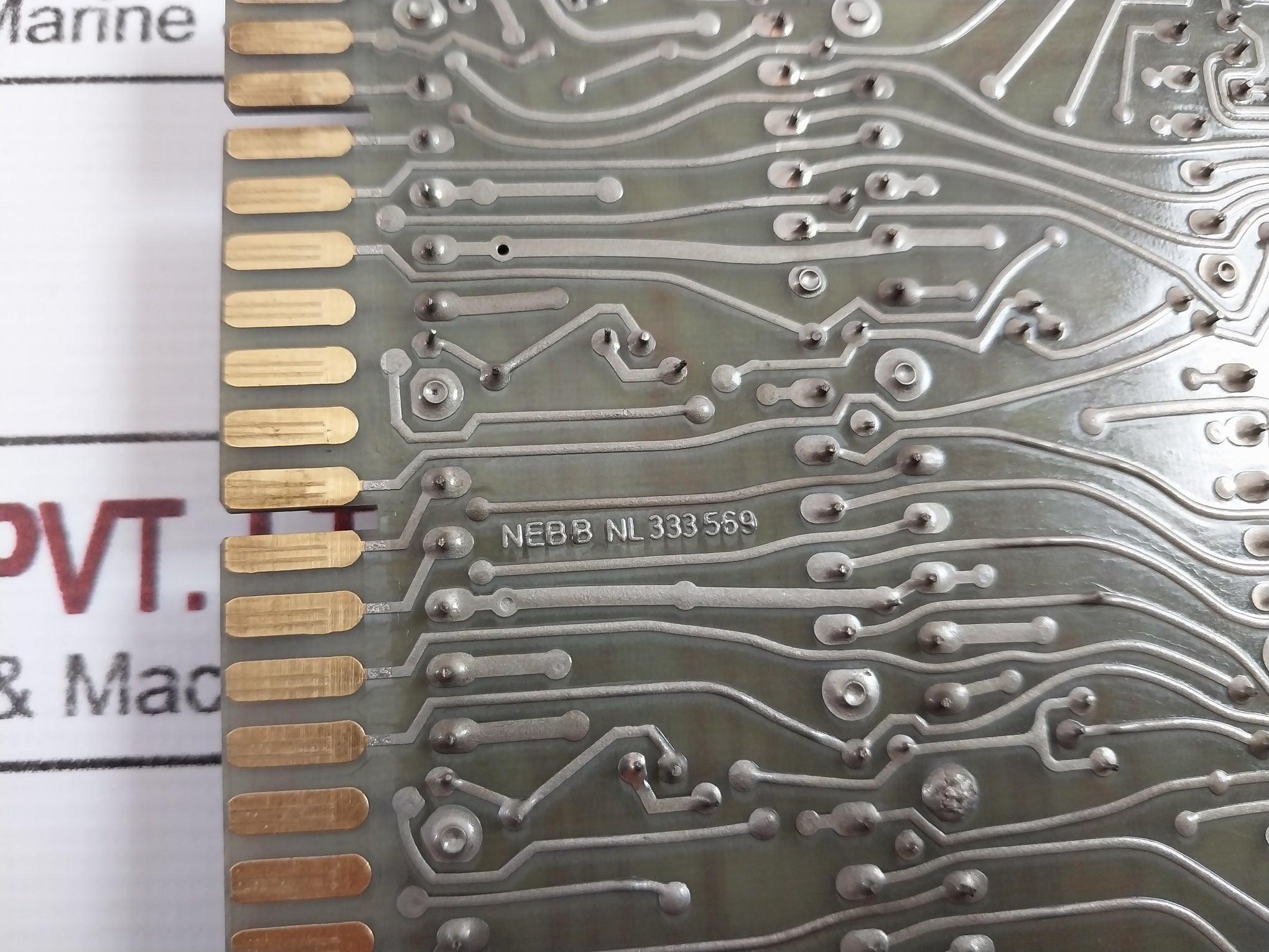 Nebb Ex 001Na-e Printed Circuit Board Nl 454419 Nl 333569 Nl 343345 Nl 333616