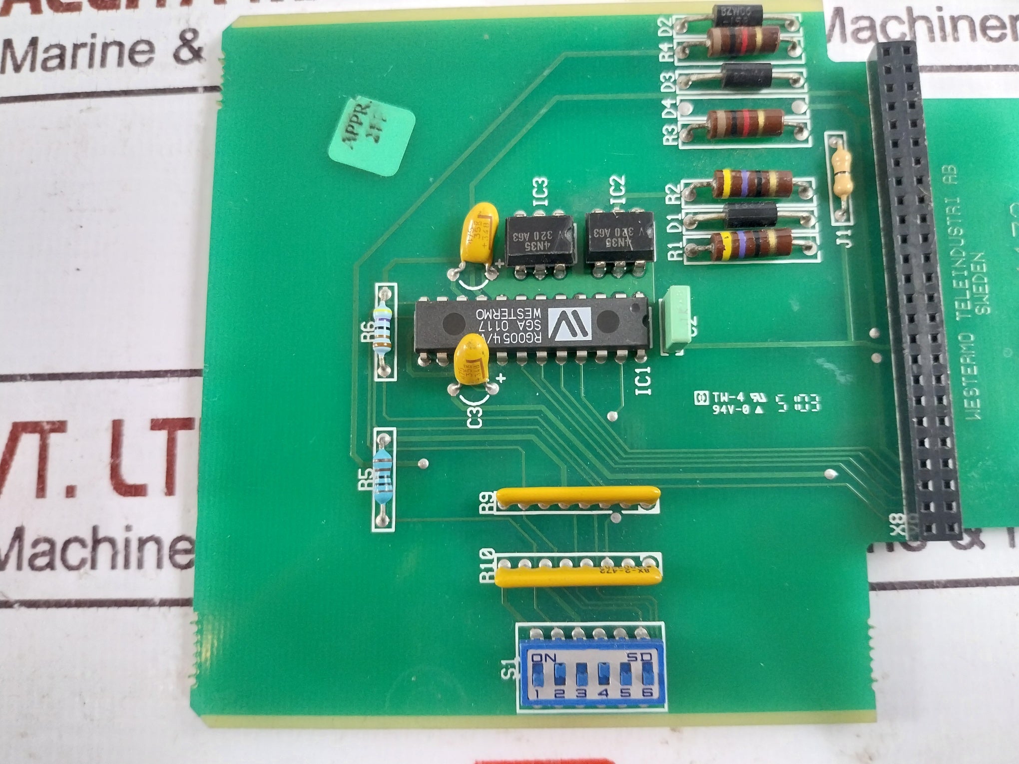 Westermo Teleindustri 2010-1172 Printed Circuit Board Card