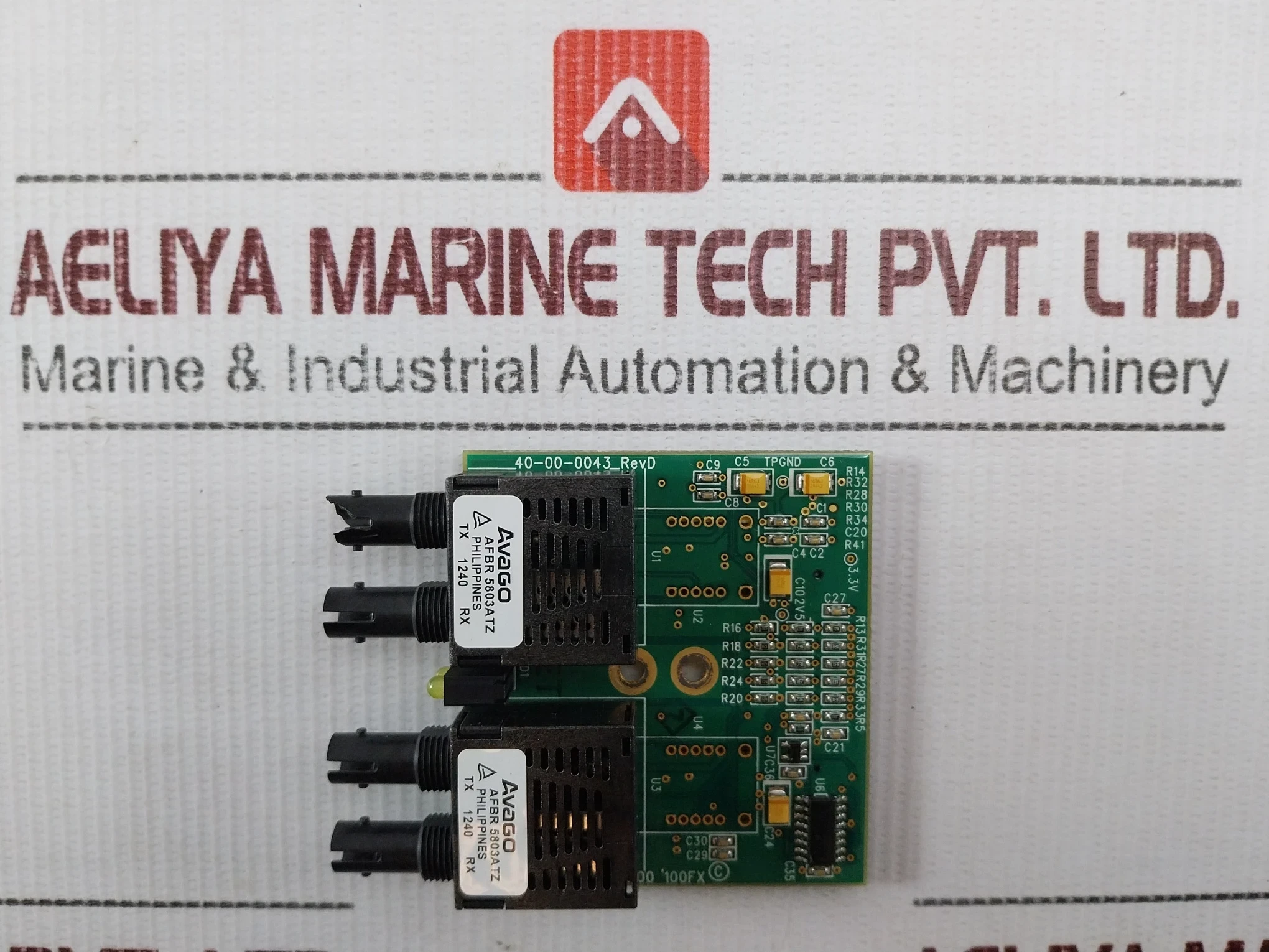 Ruggedcom Rsg2100 100Fx Fiberoptic Pcb Module