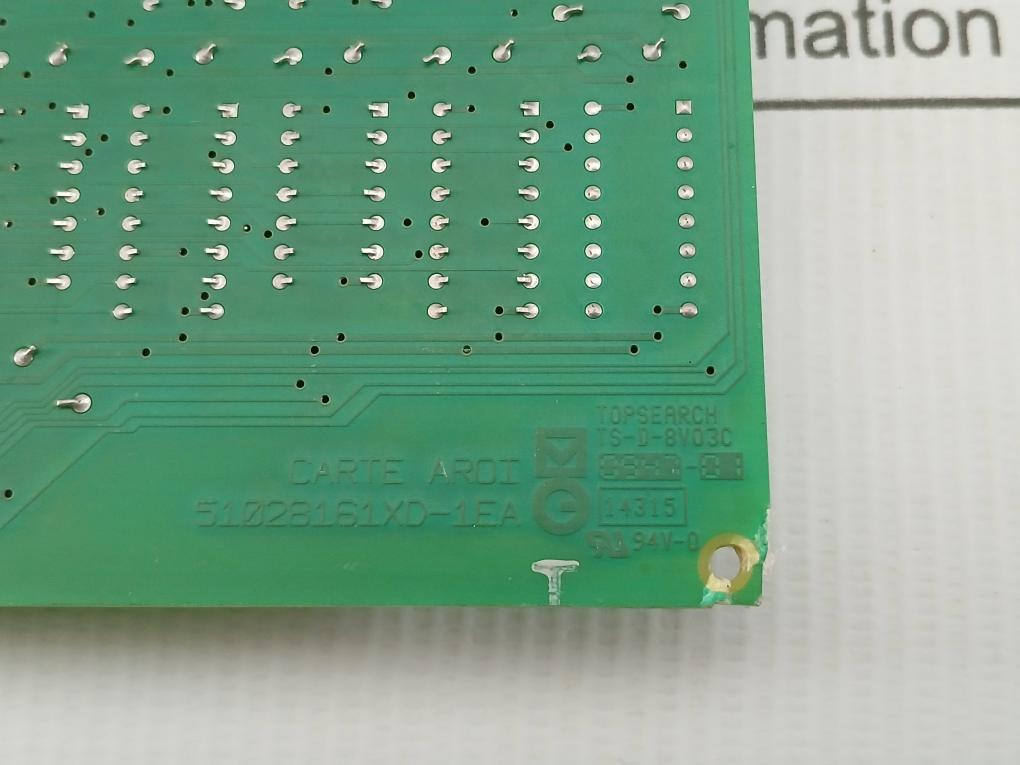 51028161Xd-1Ea Merlin Gerin Plc/Ups Central Logic And Control Board