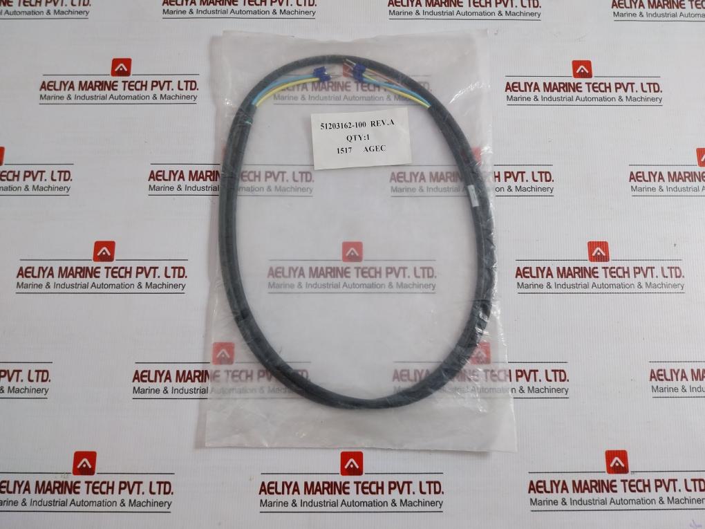 51203162-100 Pin Crimp Terminal Cable Harness Honeywell Rev-a