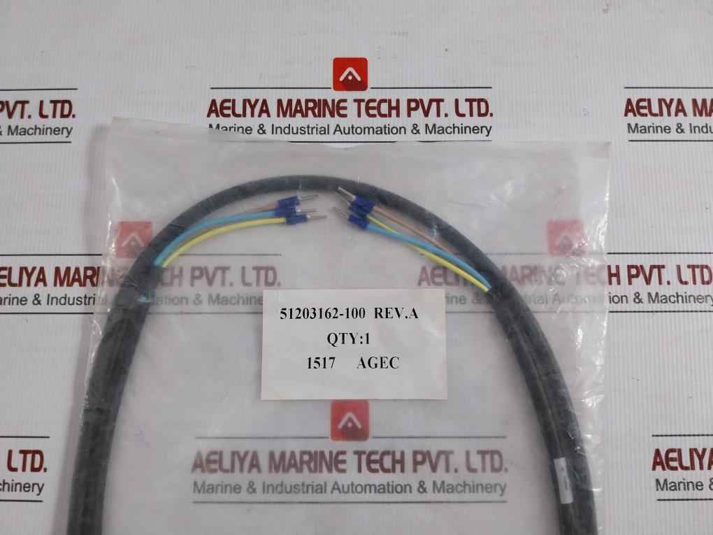 51203162-100 Pin Crimp Terminal Cable Harness Honeywell Rev-a