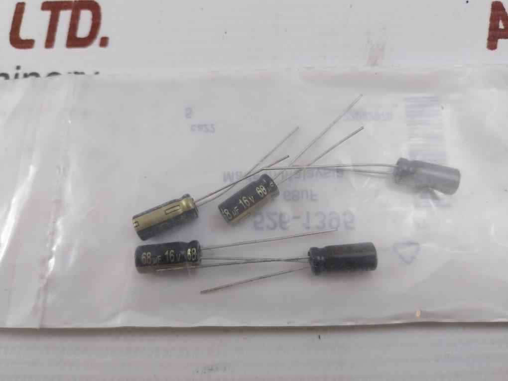 526-1395 Panasonic Aluminum Electrolytic Capacitor (3 Packet = 15 Pcs)