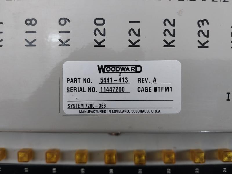 5441-413 32 Channel Relay Interface Module System Rev A Woodward