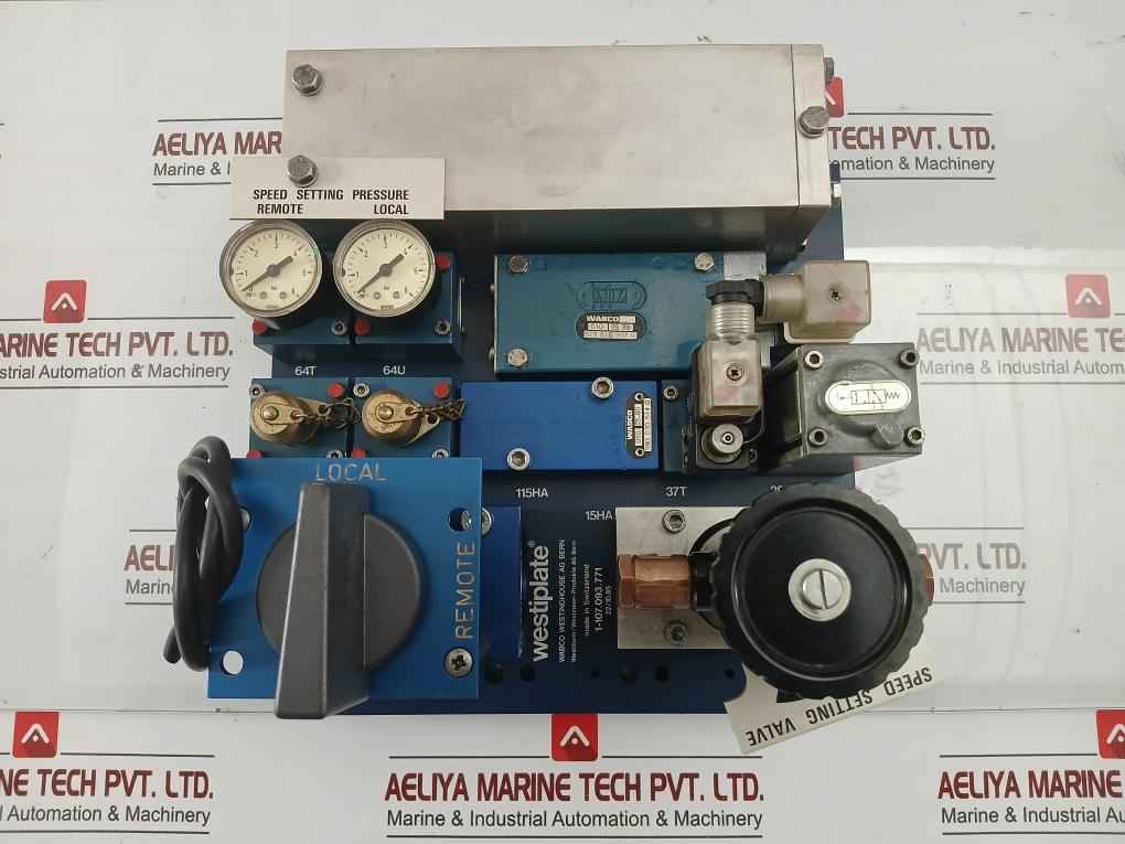 572 616 202 0 Hydraulic Valve Assembly 0-6 Bar Wabco