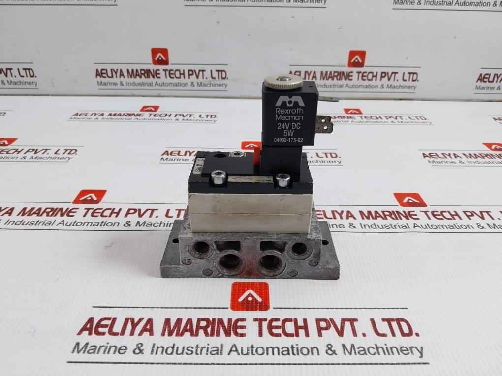 5811010000 Directional Pneumatic Solenoid Valve 10 Bar 24 Vdc Aventics