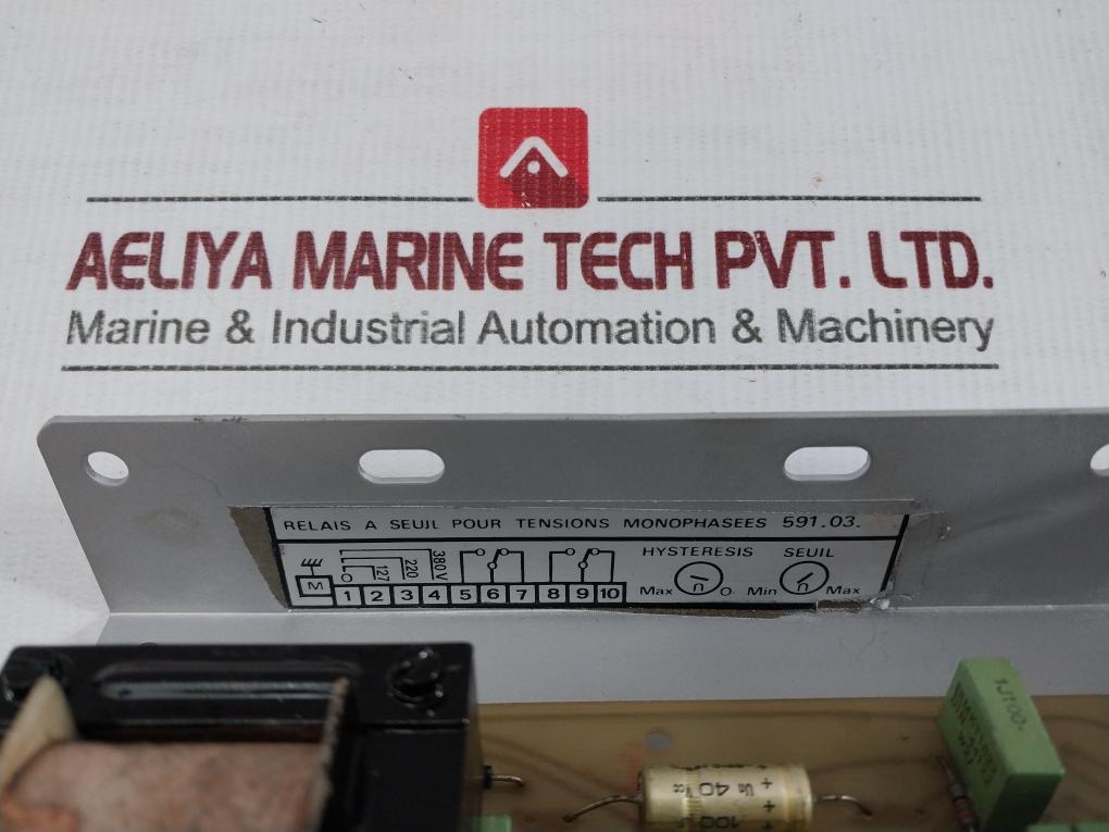 591.03 Aees Single-phase Voltage Threshold Relay 127-220-380V