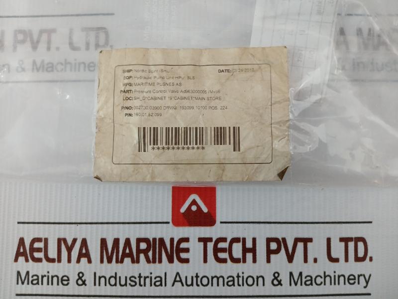 5Stb64226V80.2B Pressure Control Valve 350 Bar Servi