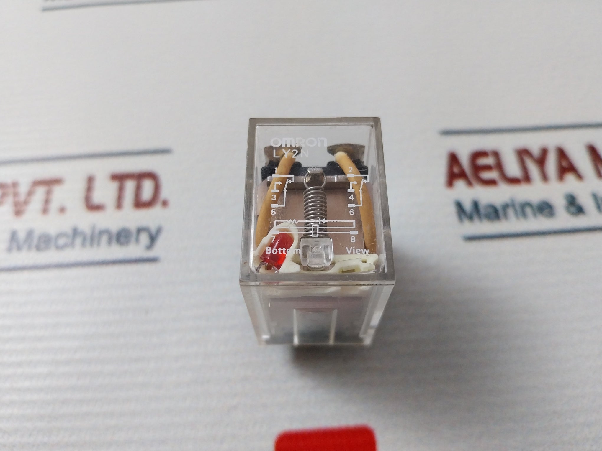 Lot Of 3X Omron Ly2N Relay 100/110Vac