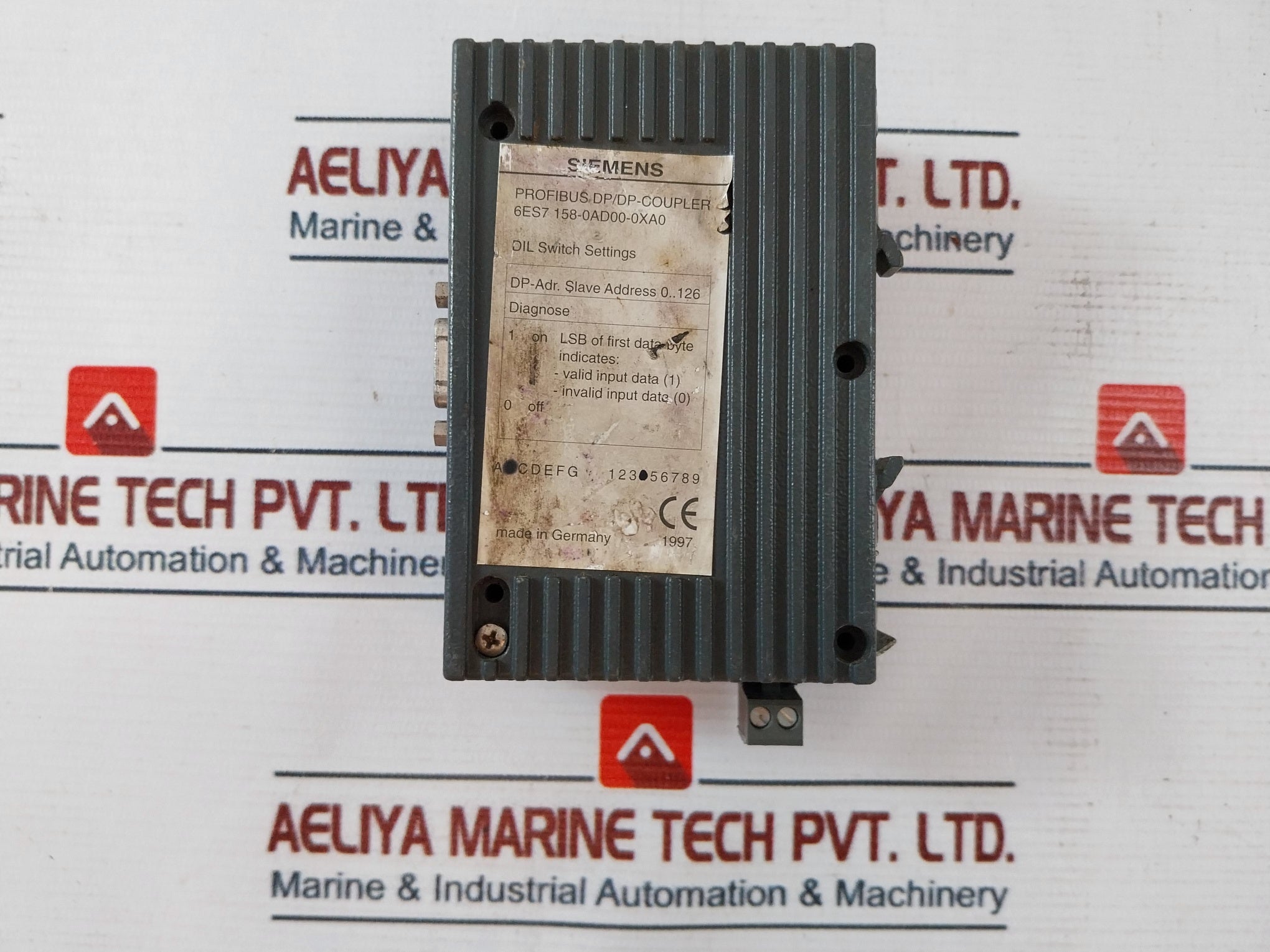 Siemens 6Es7 158-0Ad00-0Xa0 Profibus Dp/Dp-coupler 24V