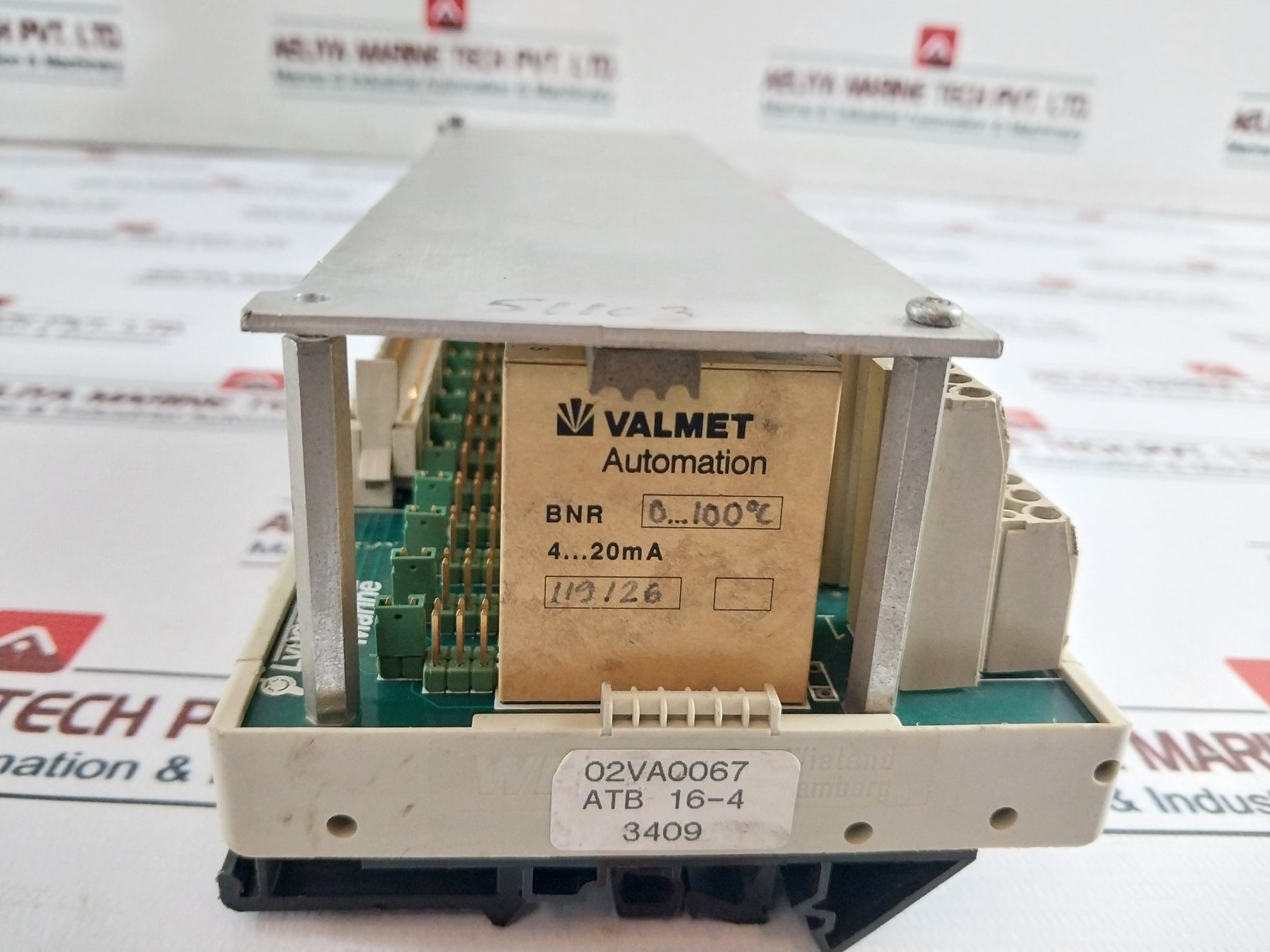 Valmet Atb16-4 16-channel Relay Card Controller Board Module 4-20Ma 21264684