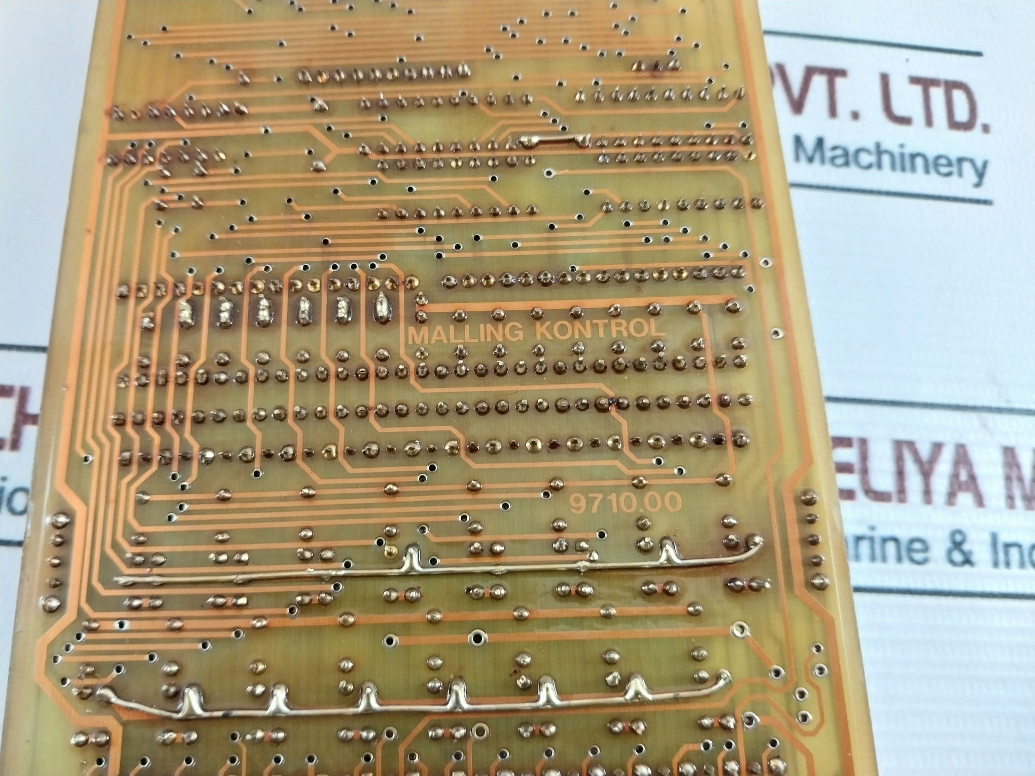 Malling Kontrol 9710.00 Printed Circuit Board