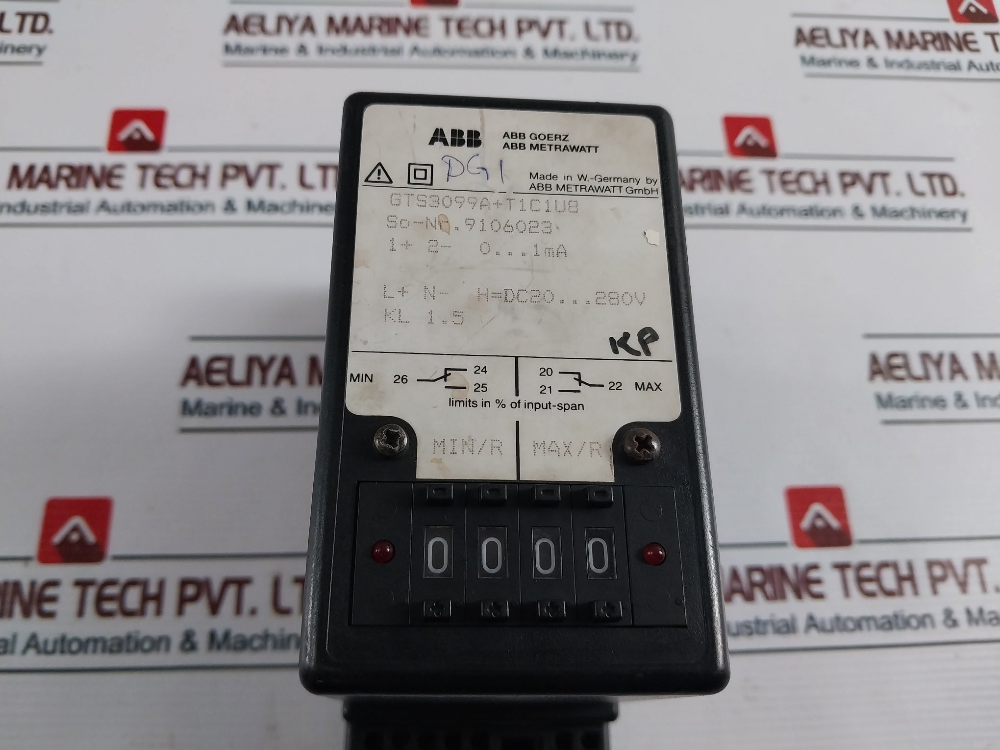 Abb Metrawatt Gts3099A+T1C1U8 Transducer Dc20.280V