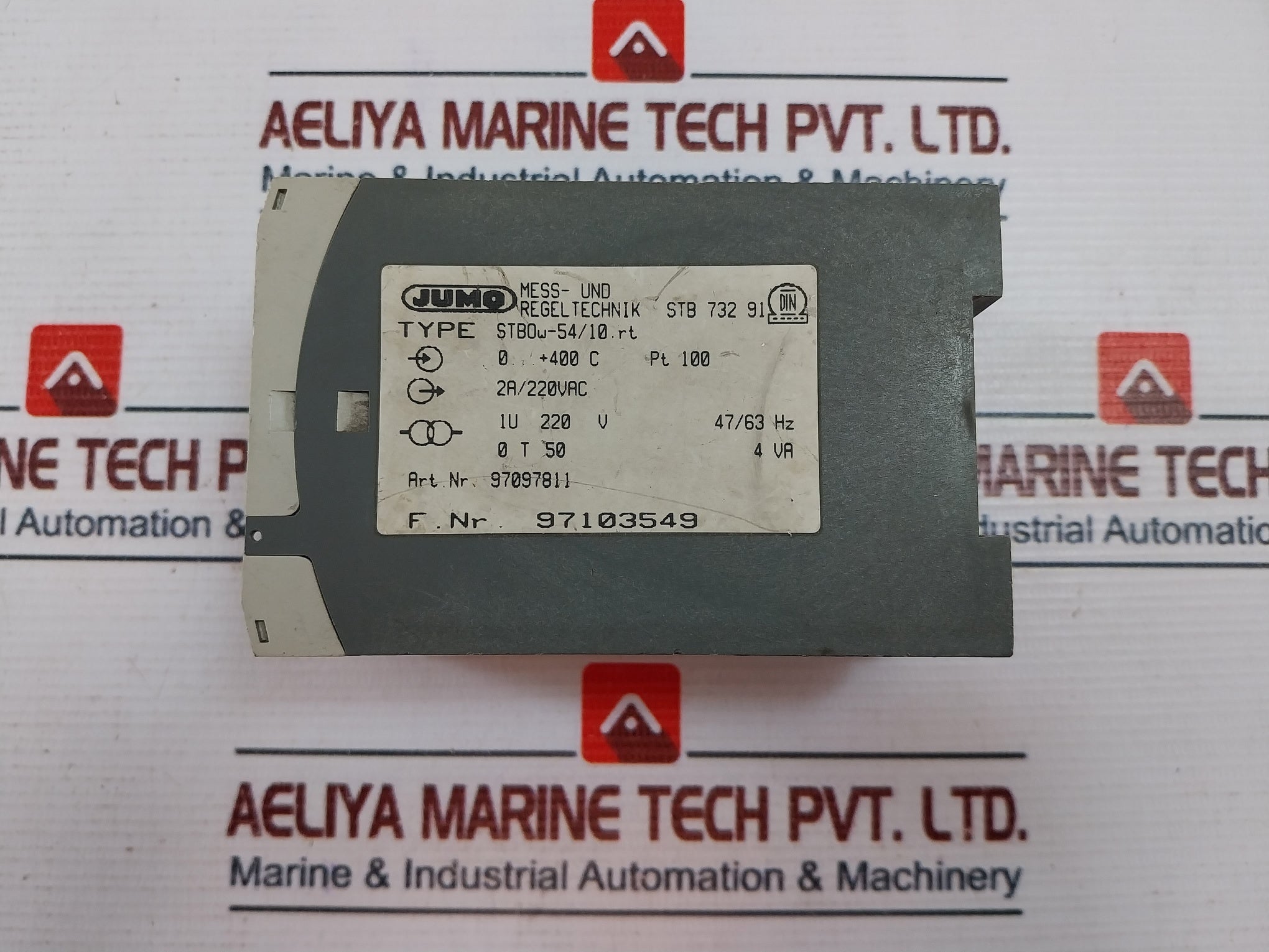 Jumo Stbow-54/10.Rt Temperature Controller 2A/220Vac,47/63Hz