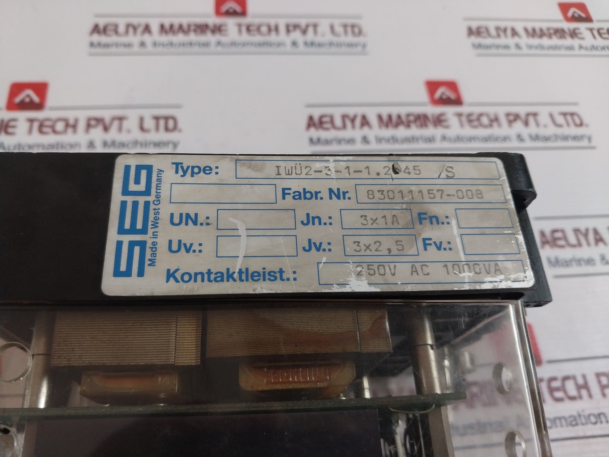 Seg Iwu 2-3 Power Relay Iwu2-3-1-1.2-45/S