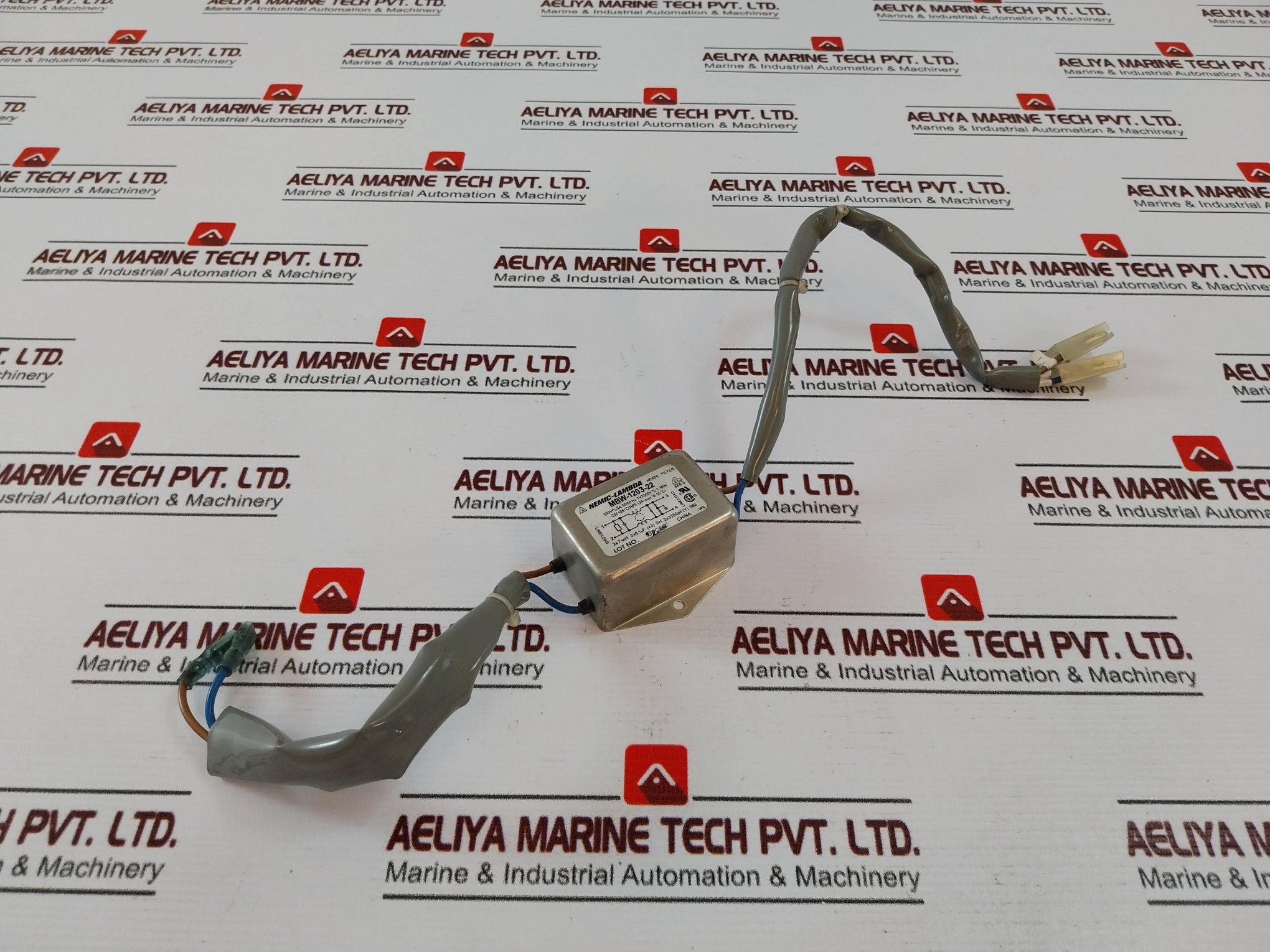 Lot Of 6X NEMIC-LAMBDA MBW-1203-22 Noise Filter 50/60HZ