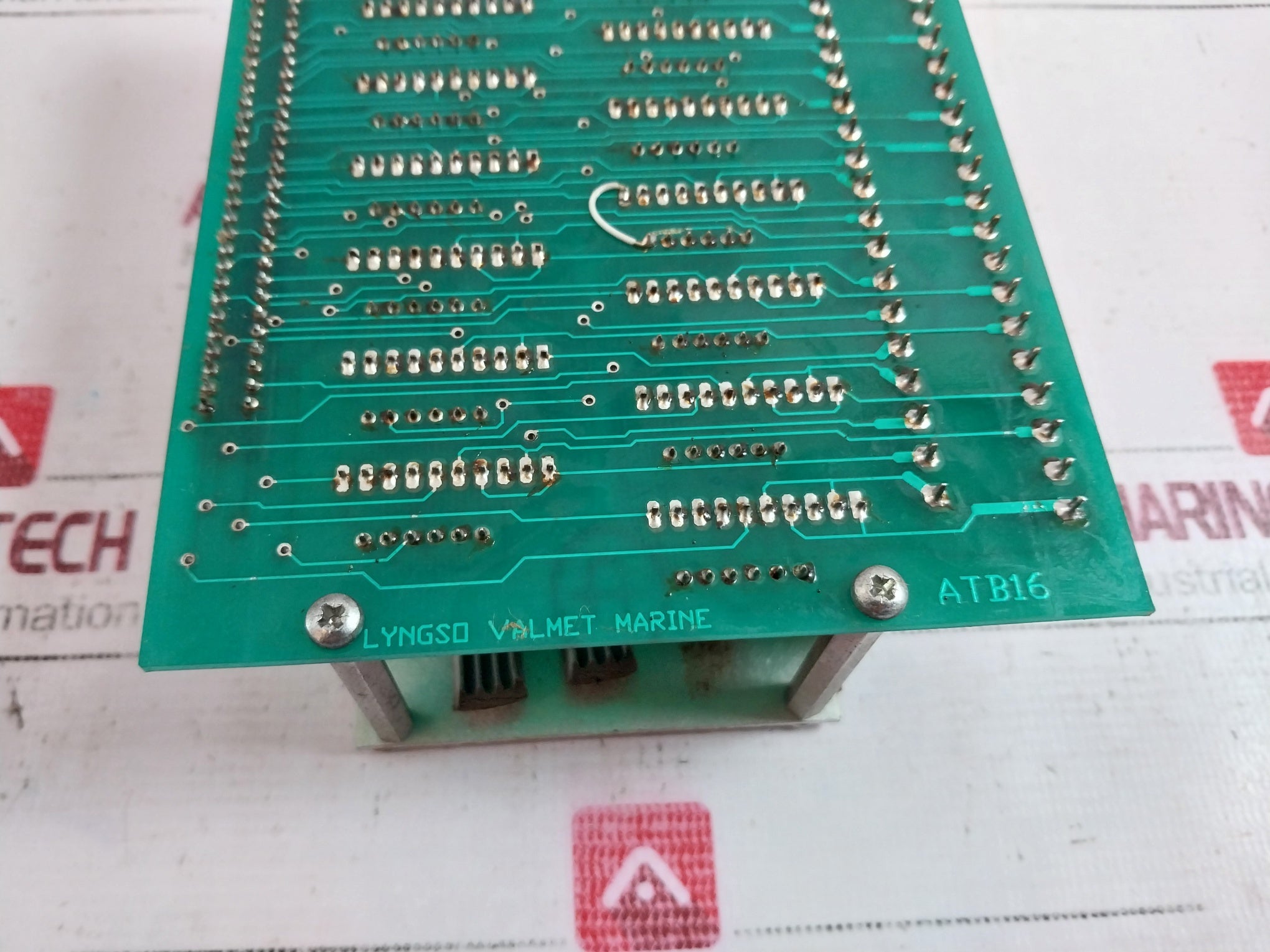 Lyngso Valmet Marine Atb16 16 Channel Relay Card Controller Board