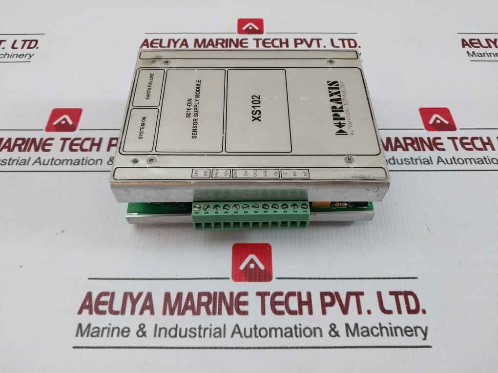 6010-din Sensor Supply Module 24V Praxis Automation