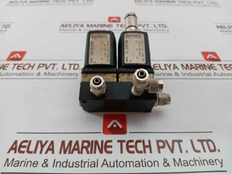 6013 A 2,0 Fkm Ms Burkert Direct-acting Solenoid Valve 24Vdc 5W