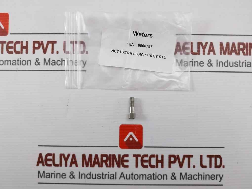 6060797 Waters Long Rheodyne Nuts 1/16 St Stl -50 Gm