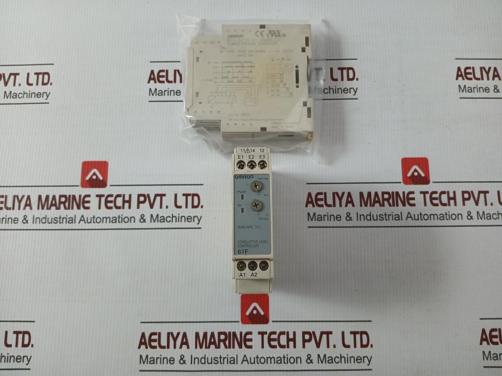 61F-d21T-v1 Conductive Level Controller Omron 24Vac 50/60Hz