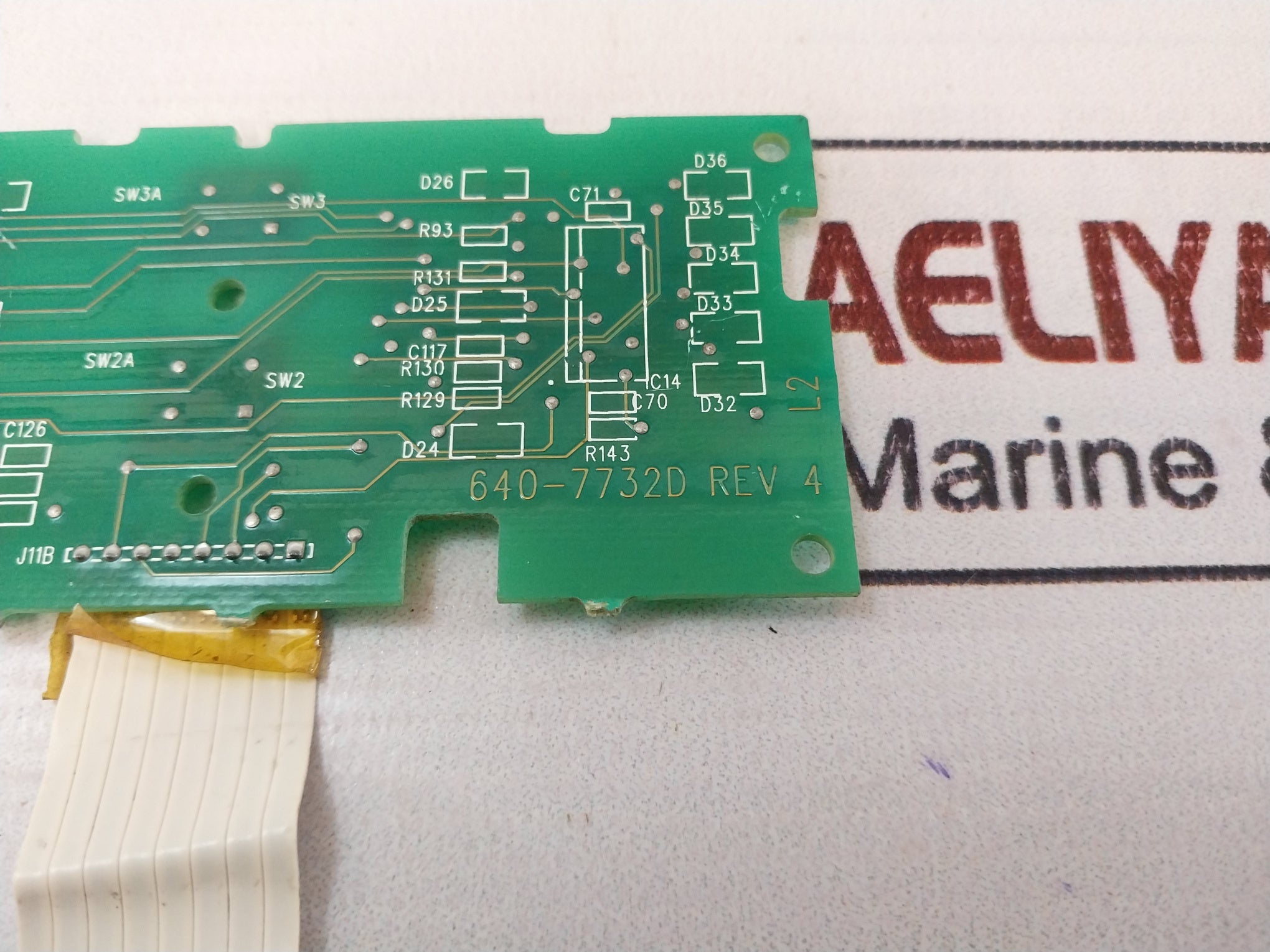 640-7732D Printed Circuit Board