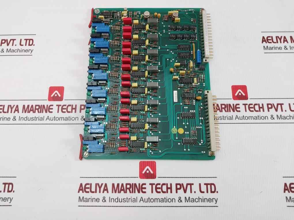 6465 8 Point Pt100 Ampl./Trip. Printed Circuit Board C.S.I. 150°C