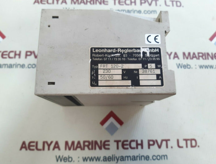 Leonhard-reglerbau Frt 120-2 Frequency Relay 230Vac