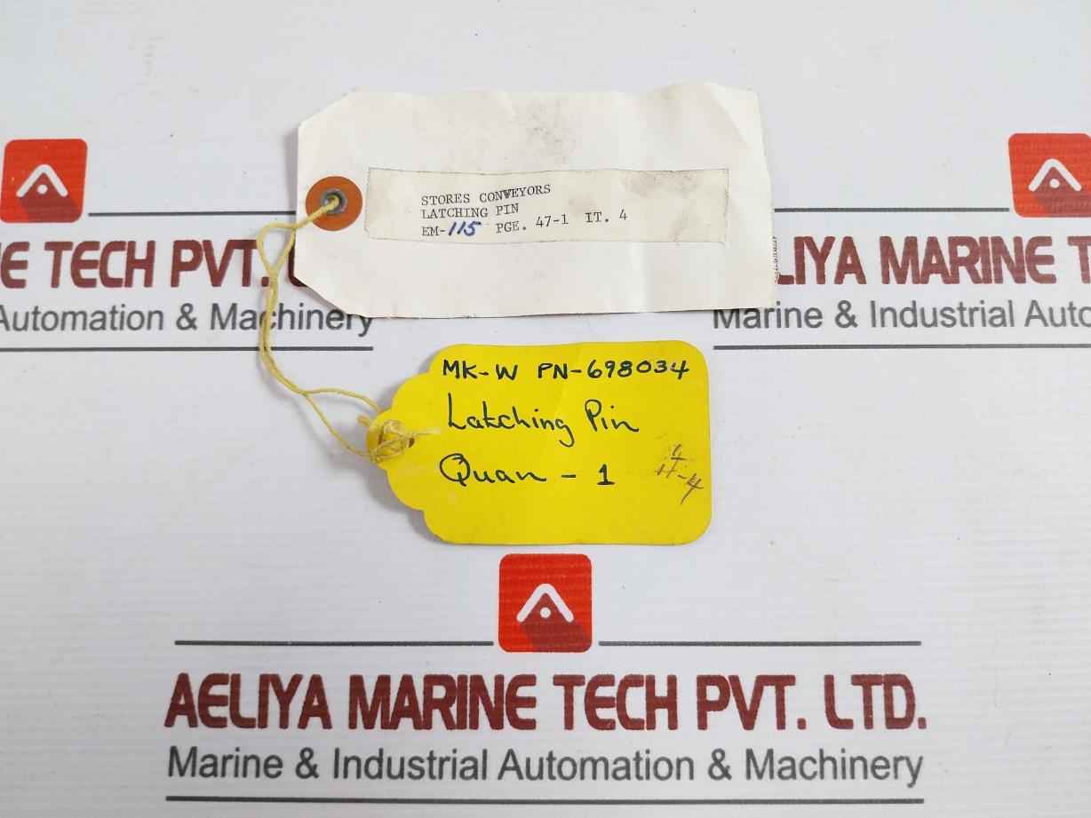 698034 Latching Glideaway Detent Pin