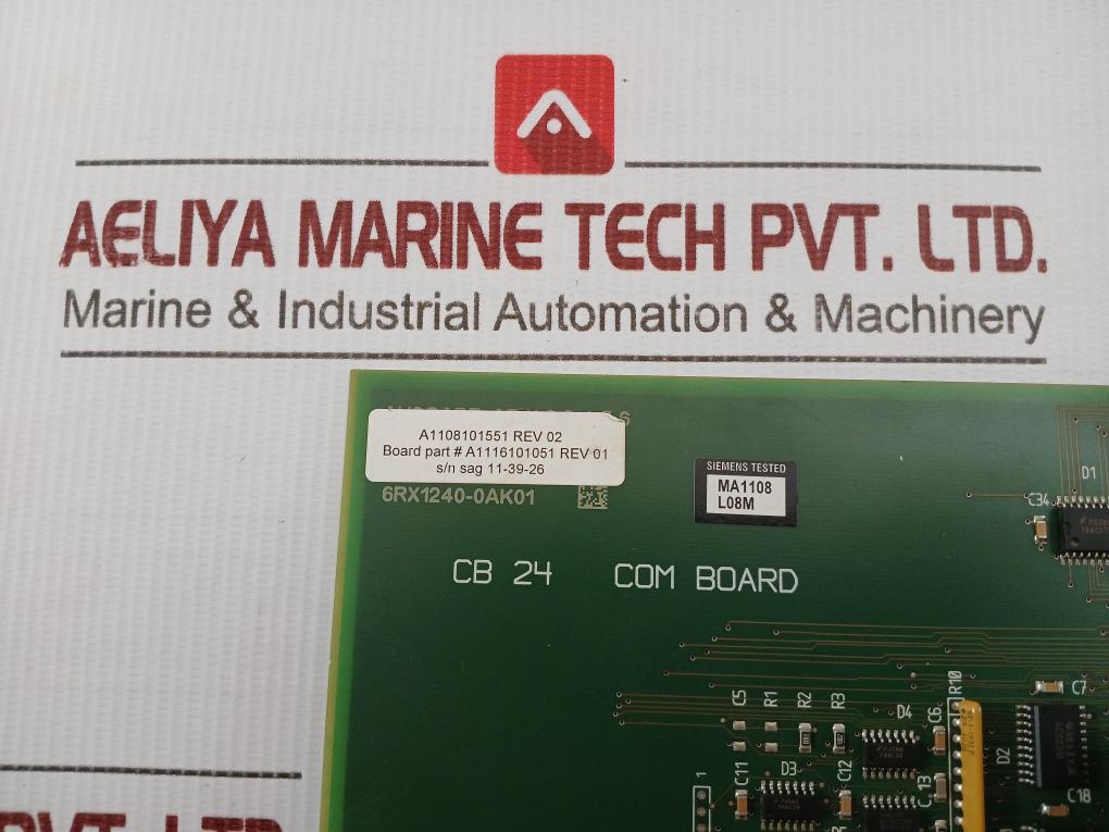 6Rx1240-0Ak01 Siemens Communication Board Pcb