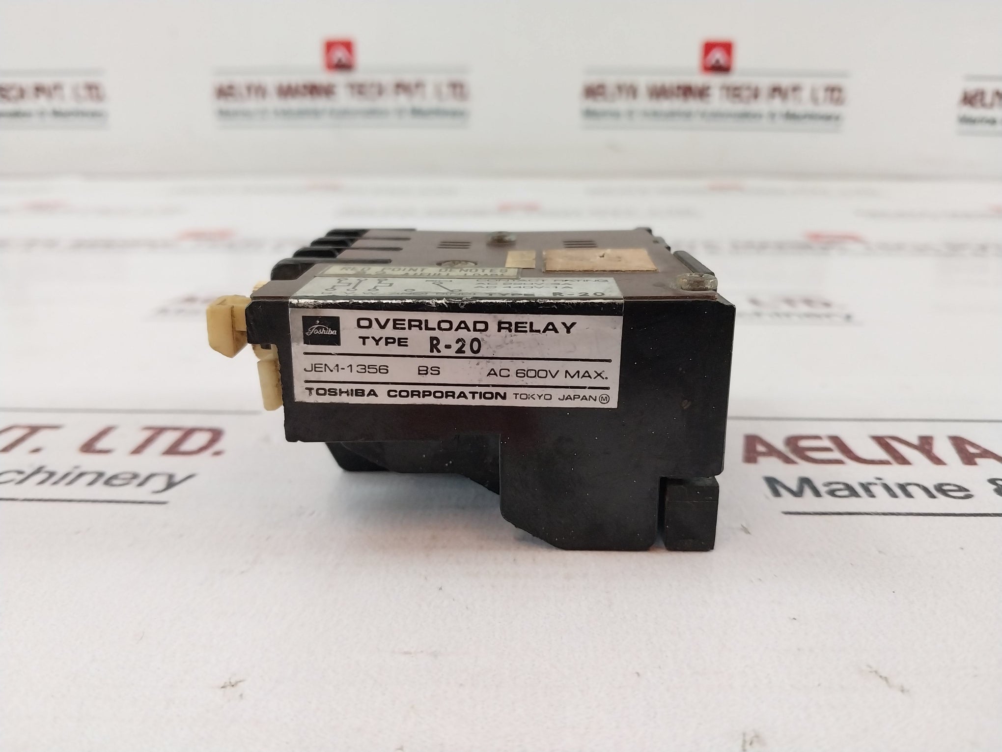 Toshiba R-20 Overload Relay 3A Ac 600V