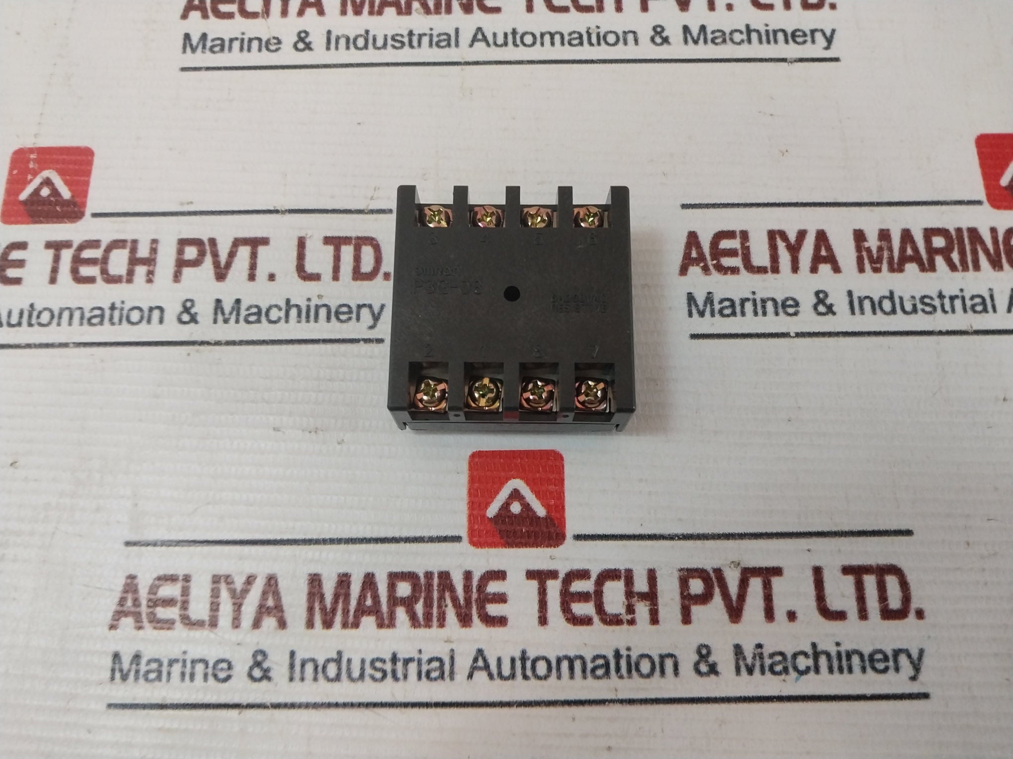 Lot Of 5X Omron P3G-08 Relay Socket 6A 250Vac