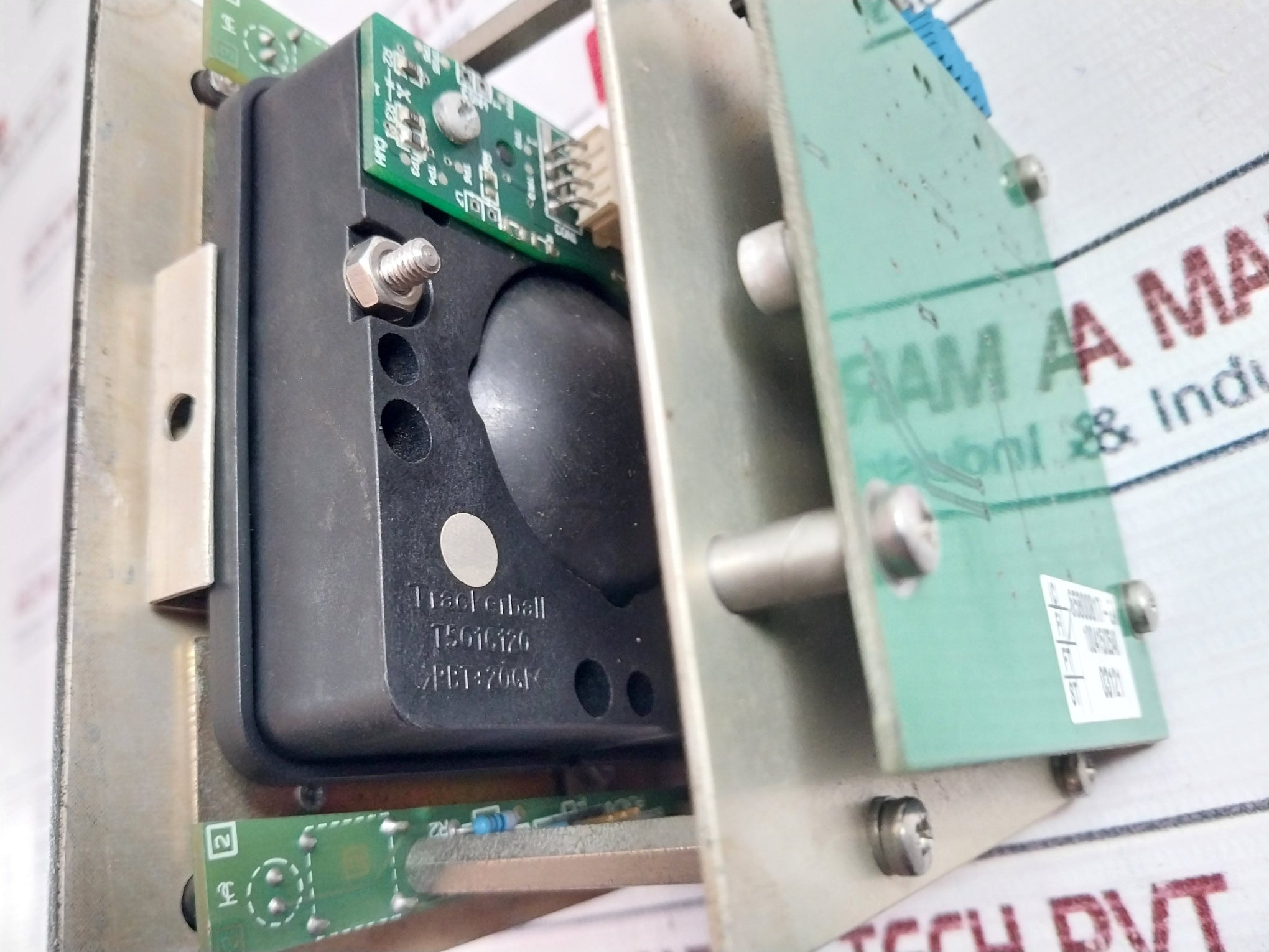 Trackerball P50-400230-6500 Cursor Control Switch Pcb Module 65800817-2A