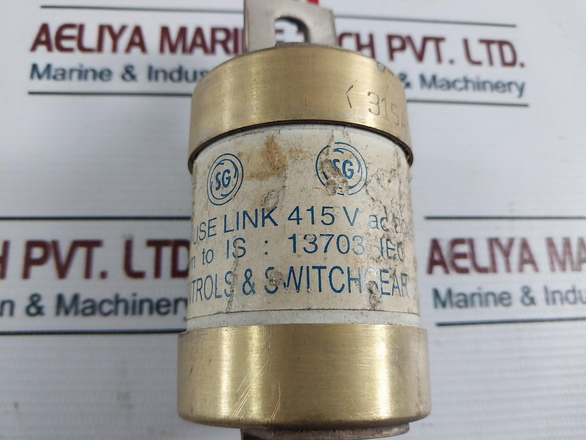Sg Controls 315A Hbc Fuse Link 415Vac